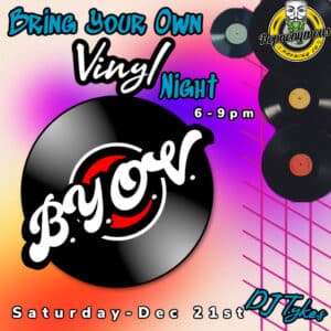 bring your own vinyl night